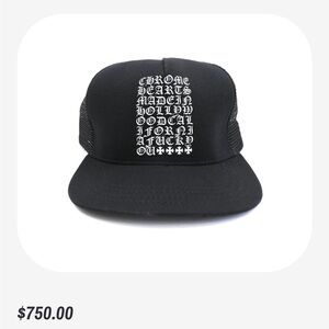 Chrome Hearts trucker hat. Photos upon request! Message me!